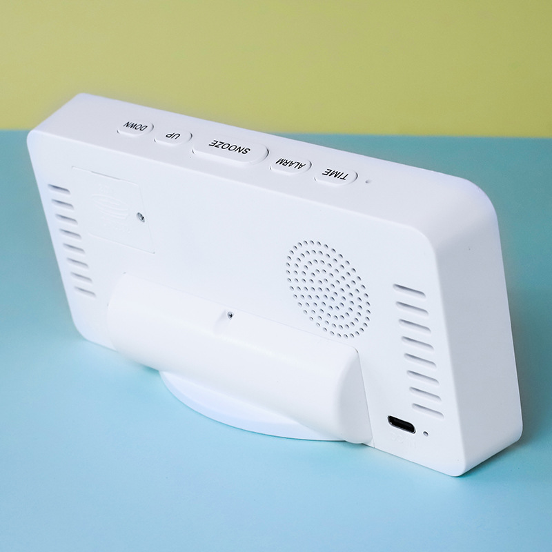 Japanese Radio Wave Clock Auto Correction Time Japanese Electronic Perpetual Calendar Snooze Alarm German Radio Wave LED Digital Clock