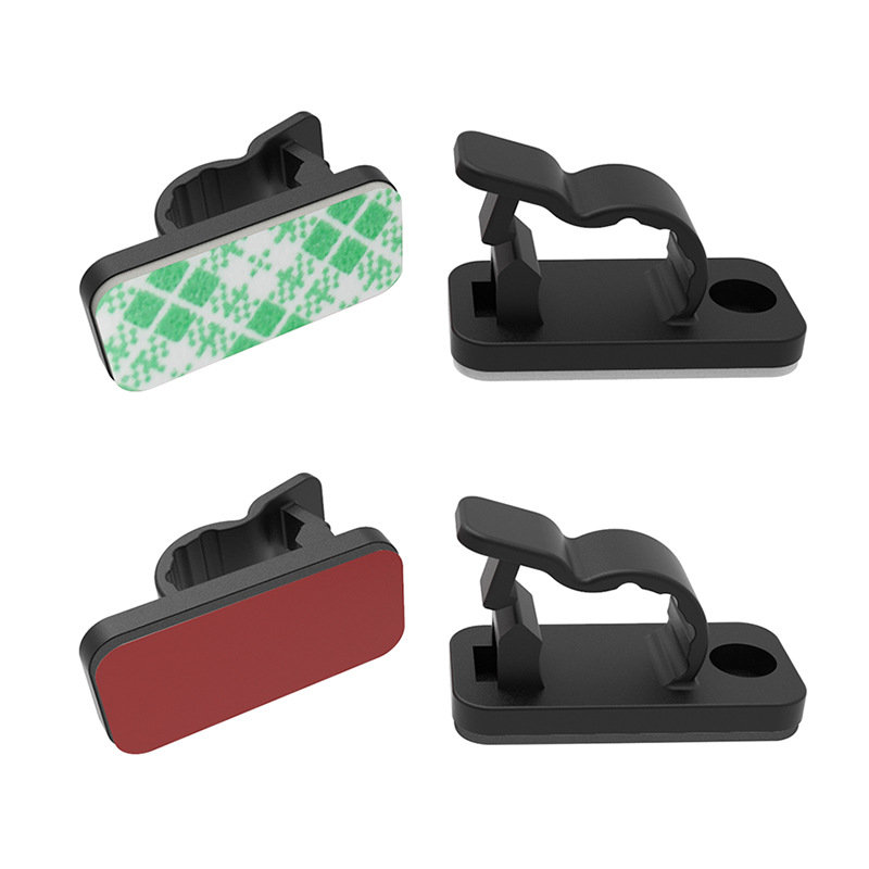 Hole Fixing Clip Wire Fixing Clip Self-Adhesive Cable Clip Desktop Cable Management Wire Organizer