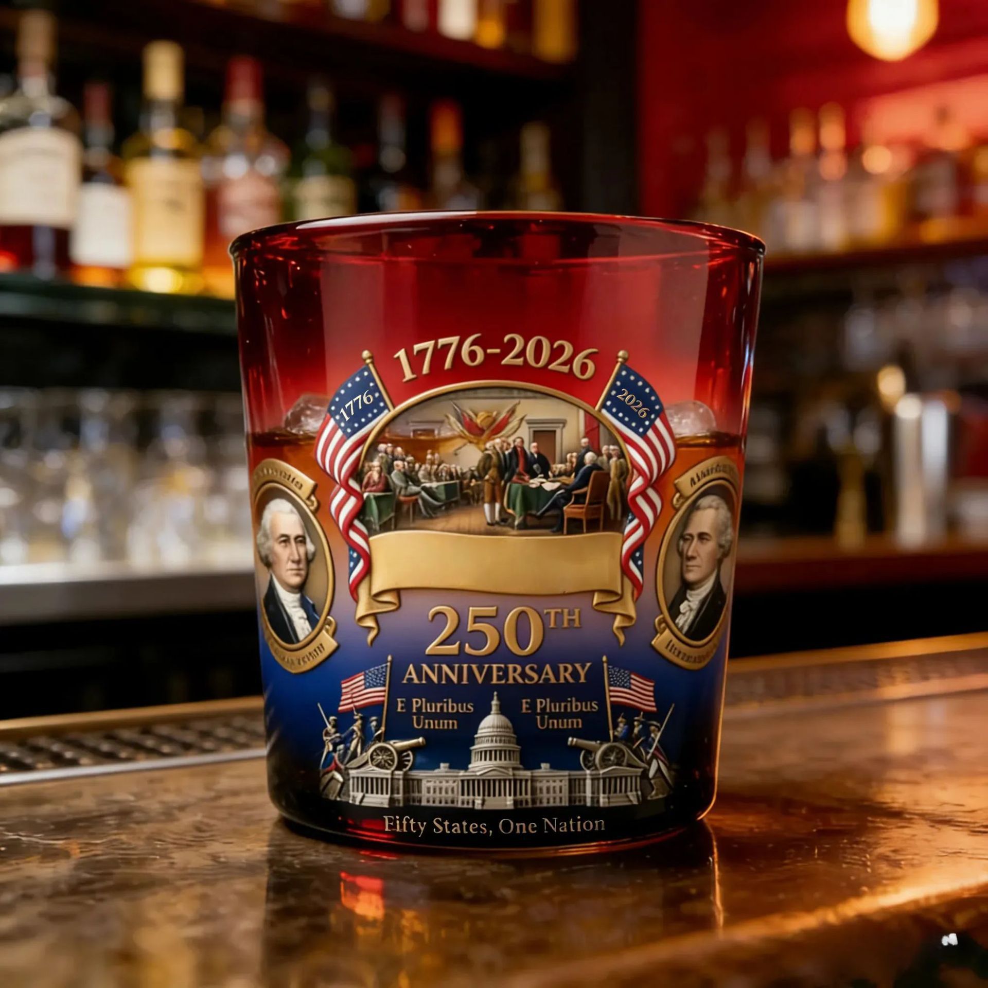 250th Anniversary Heritage Whiskey Glass