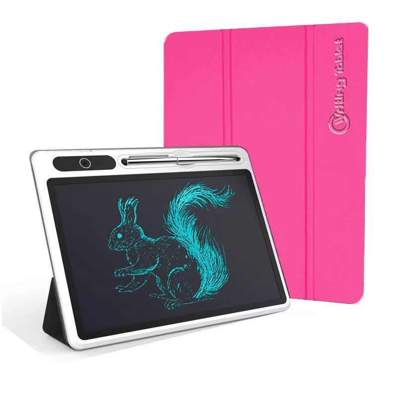 Business LCD handwriting board leather case meeting record draft company LOGO printing gift
