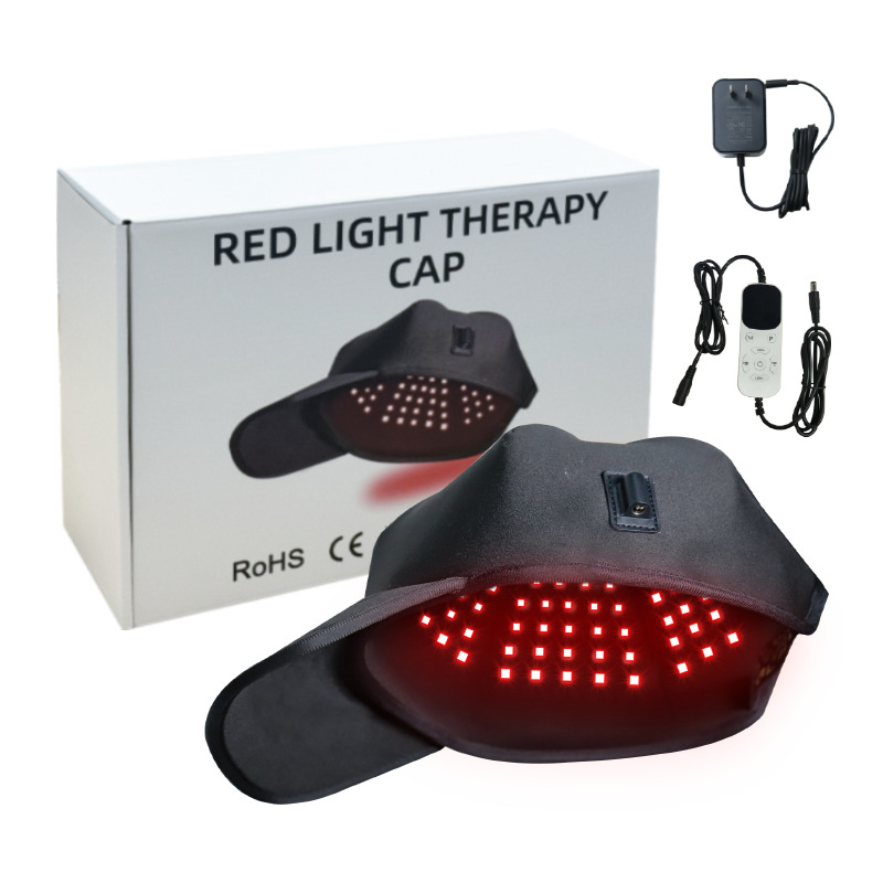 Red Light Hair Care Cap Prevent Hair Loss Dual Band 24W Head Infrared Light Hair Growth Device
