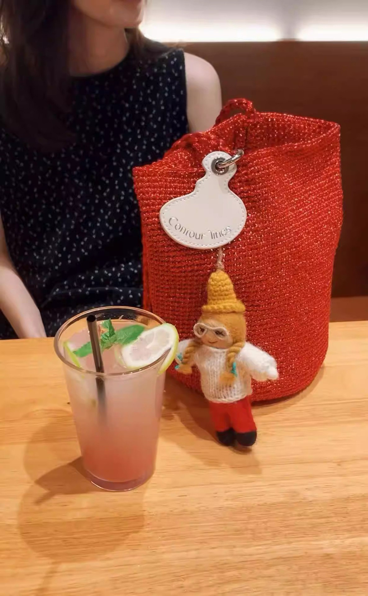Sparkling Blue Niche Hand-Woven Single Shoulder Bag Casual Bucket Bag Handheld Bag Underarm Bag