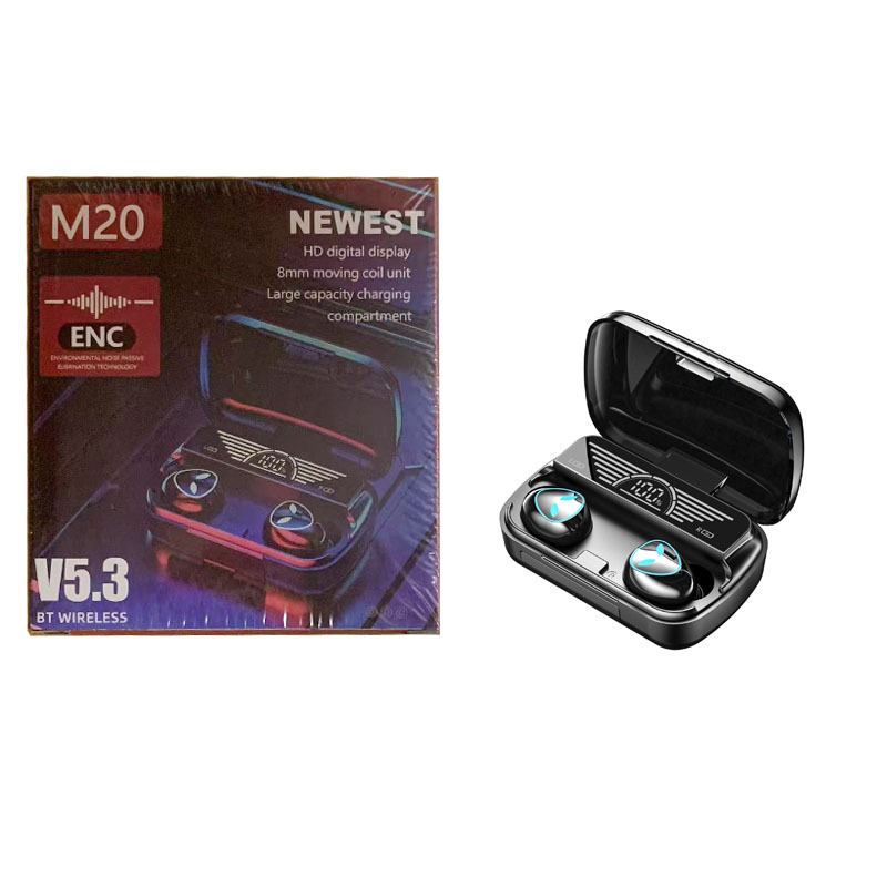 Huaqiangbei Bluetooth Headset M10 Headphone Sound Quality Digital Display M90 M25 F9-5 Wireless Headset Bluetooth