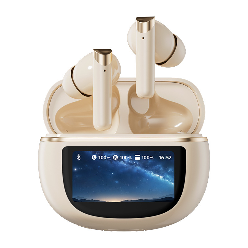 M87 TF card MP3 Bluetooth earphones TWS touch smart screen wireless game AI multi-function smart earphones new