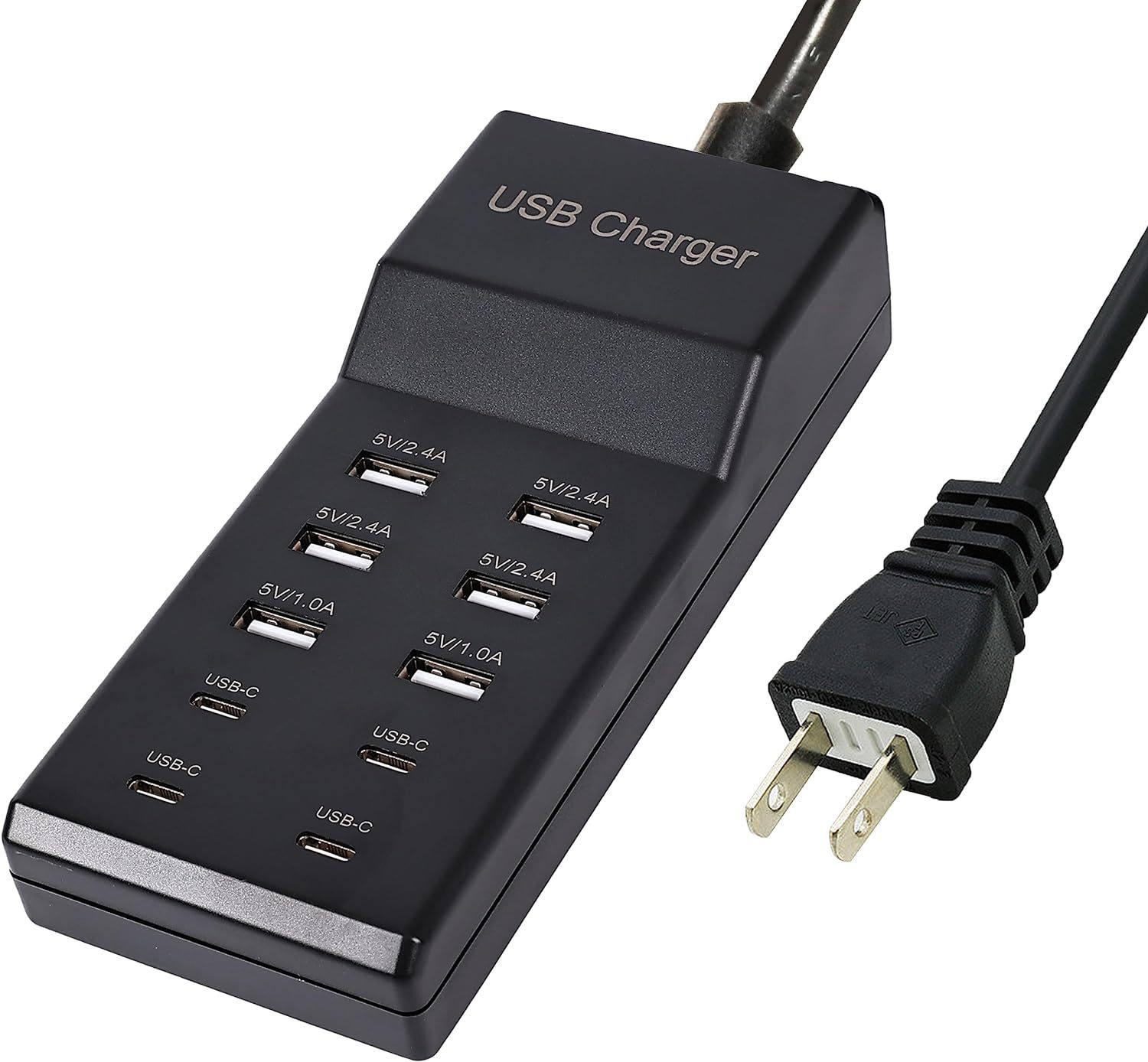 50W multi-port charger phone tablet earphone speaker USB multi-port socket charger
