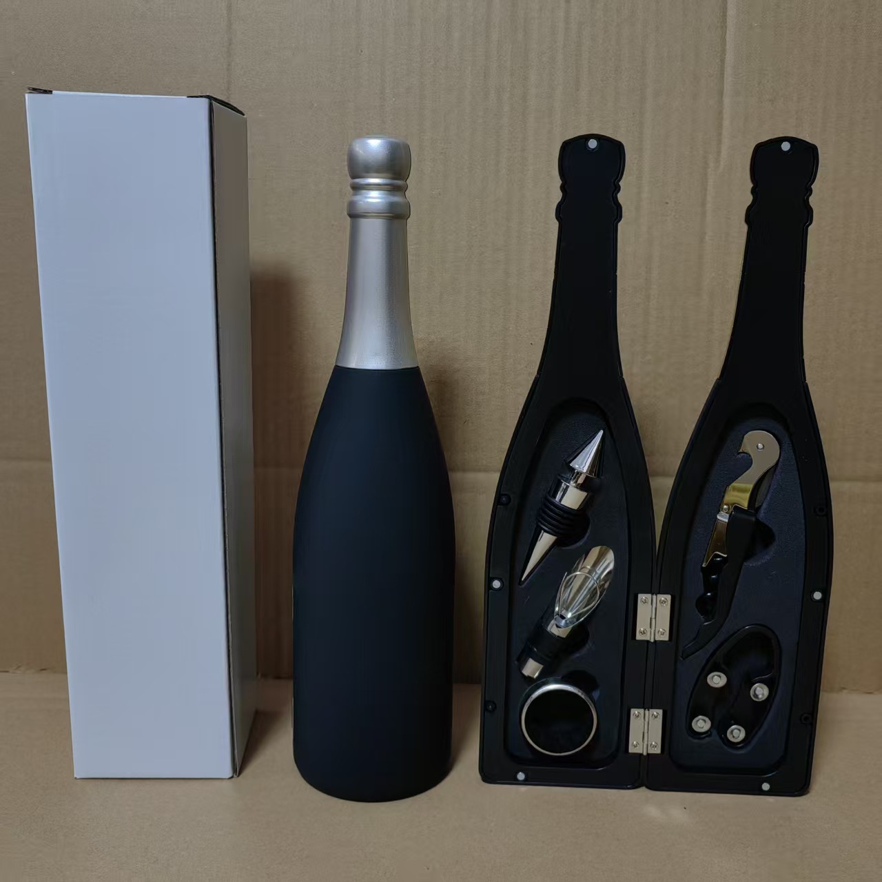 Red Wine Tool Champagne Wine Bottle Five-Piece Set Red Wine Tool Box Opener Wine Tool Gift
