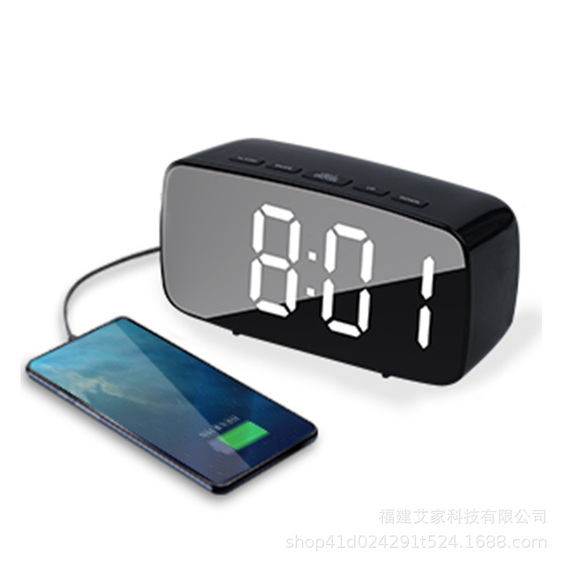 Multi-function LED Vibration Alarm Clock USB Charging Clock Vibrating Clock for Deaf Vibration Electronic Alarm Clock