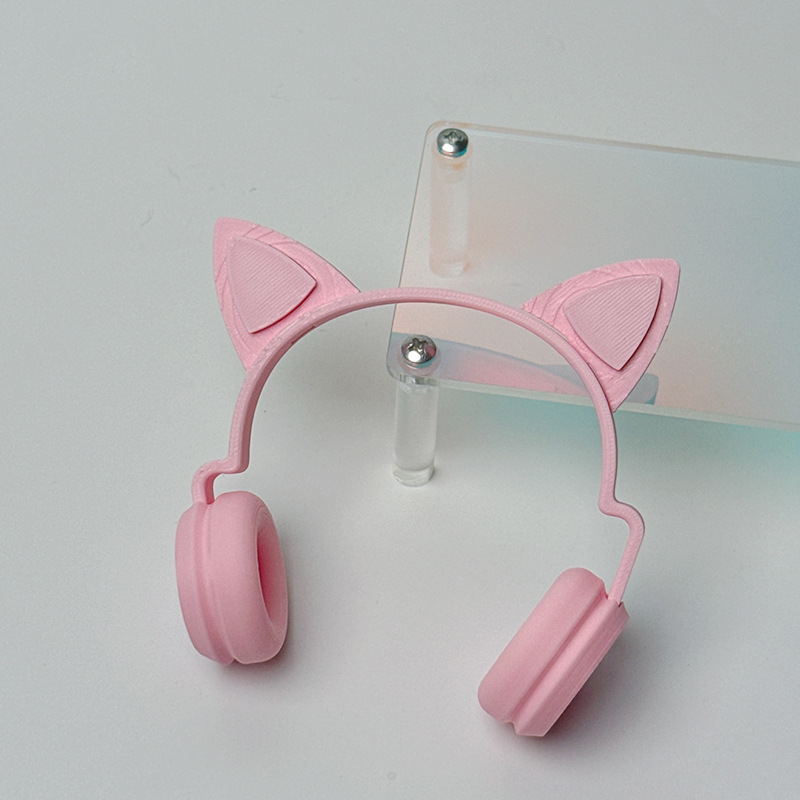 Earphones Only Crybaby Beach Vinyl Series Gulu Gulu Earphone Accessories Pendant Cat Ear Headphones
