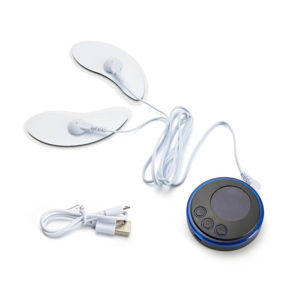 Mini rechargeable EMS facial massager facial beauty device V-face vibration muscle stimulator face shaper