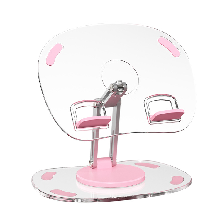 Metal Three-axis Tablet Stand Desktop Support Stand Foldable Storage Stand 360 Rotating Phone Holder