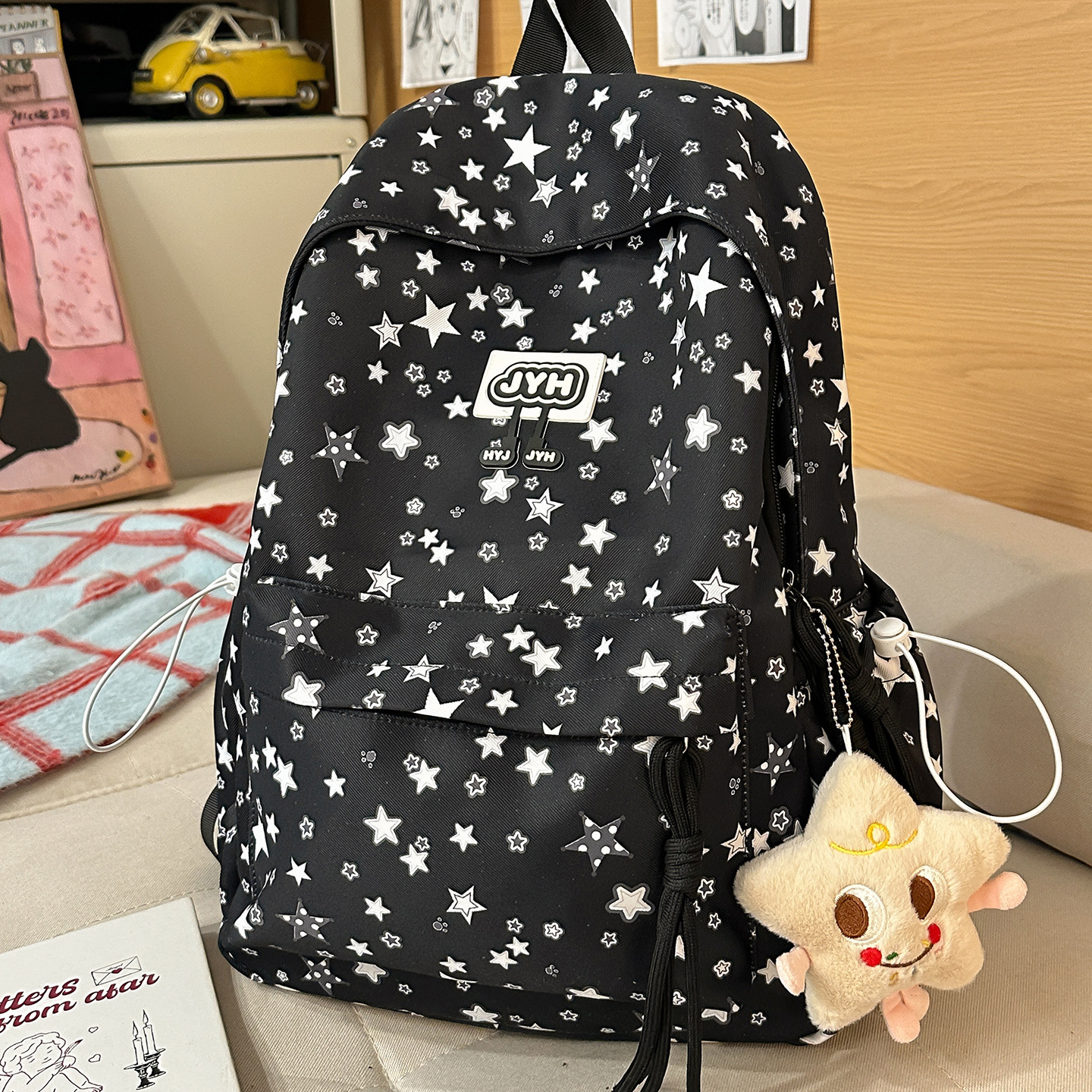 2026 New Small Fresh Girl Backpack Casual Junior High School Student Backpack Travel Backpack