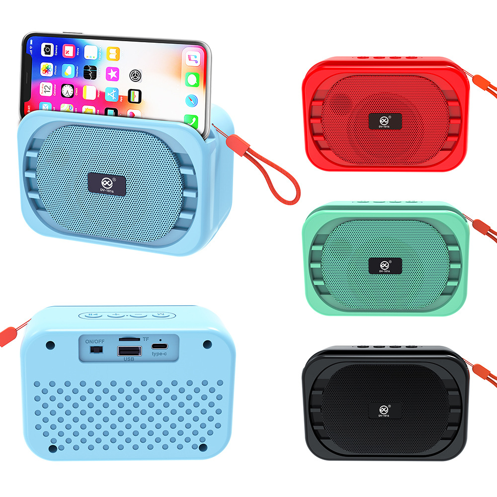 Bluetooth Speaker Wireless Card Player Can Insert U Disk Small Audio Subwoofer Subwoofer Loud Volume