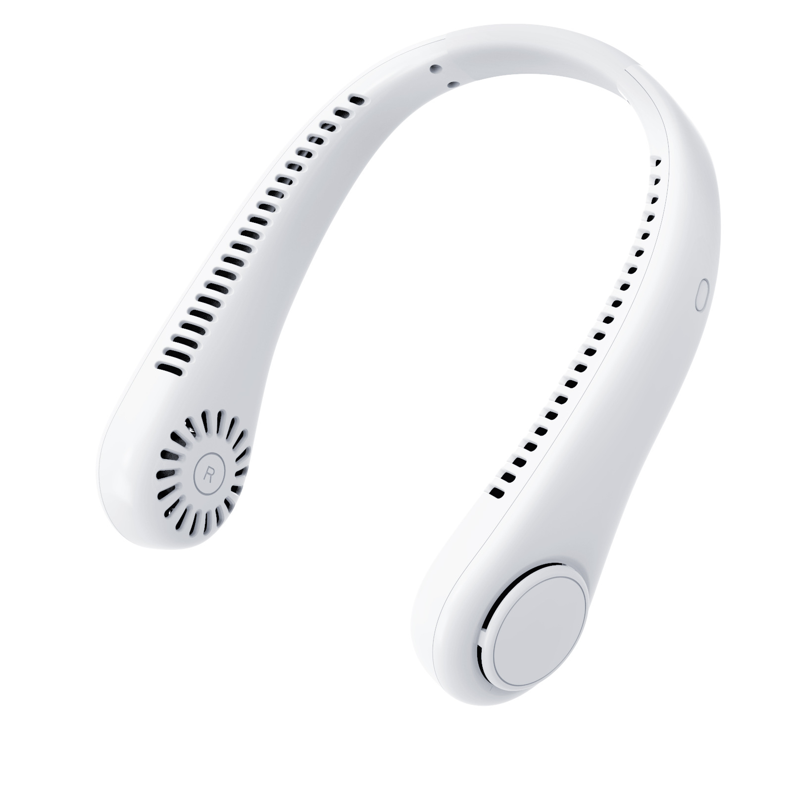 Bladeless Silicone Neck Fan Long Battery Life Lazy Portable Fan USB Charging Small Fan
