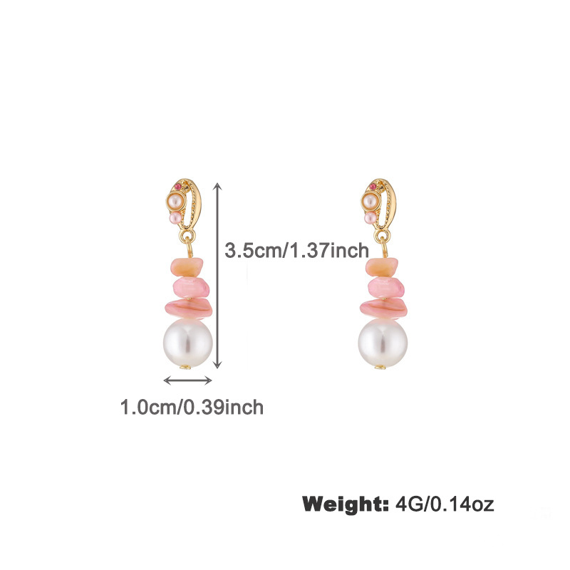 Kenjie original new colorful pearl shell handmade beaded necklace for women earrings