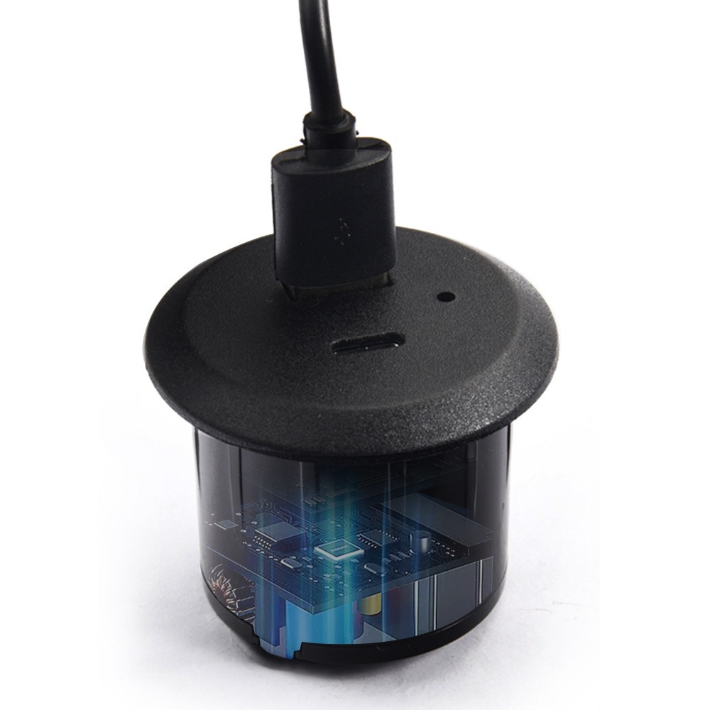 Sofa Bedside Table Dual Port Fast Charging Embedded Socket USB Fast Charging Desktop Embedded Mobile Phone Charger Wholesale