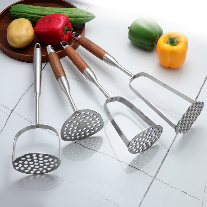 Manual potato masher, pumpkin and sweet potato masher, baby food masher, exported to Russia