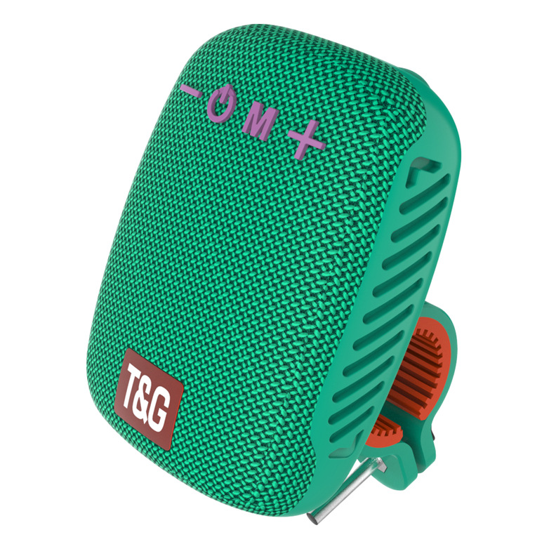 TG392 cycling Bluetooth speaker tws pair fabric plug-in card radio speaker portable waterproof Bluetooth speaker