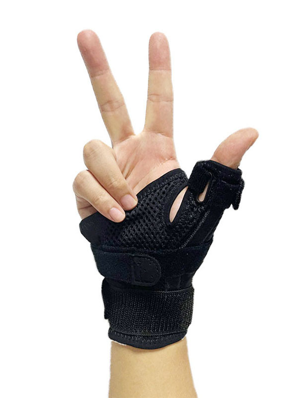 Summer Sports Universal Sweat-Absorbing Wrist Support Fixed Support Thumb Protection Fitness Wrist Support Deadlift Strap Wrist Protection