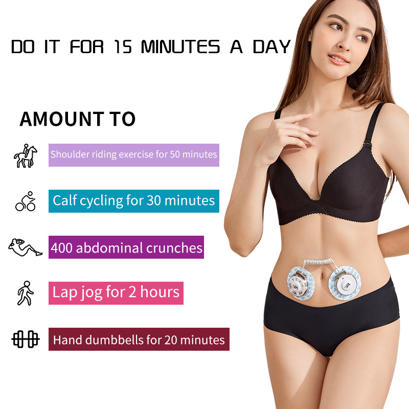 VE sports body shaper lazy fat burner full body massager portable massage patch