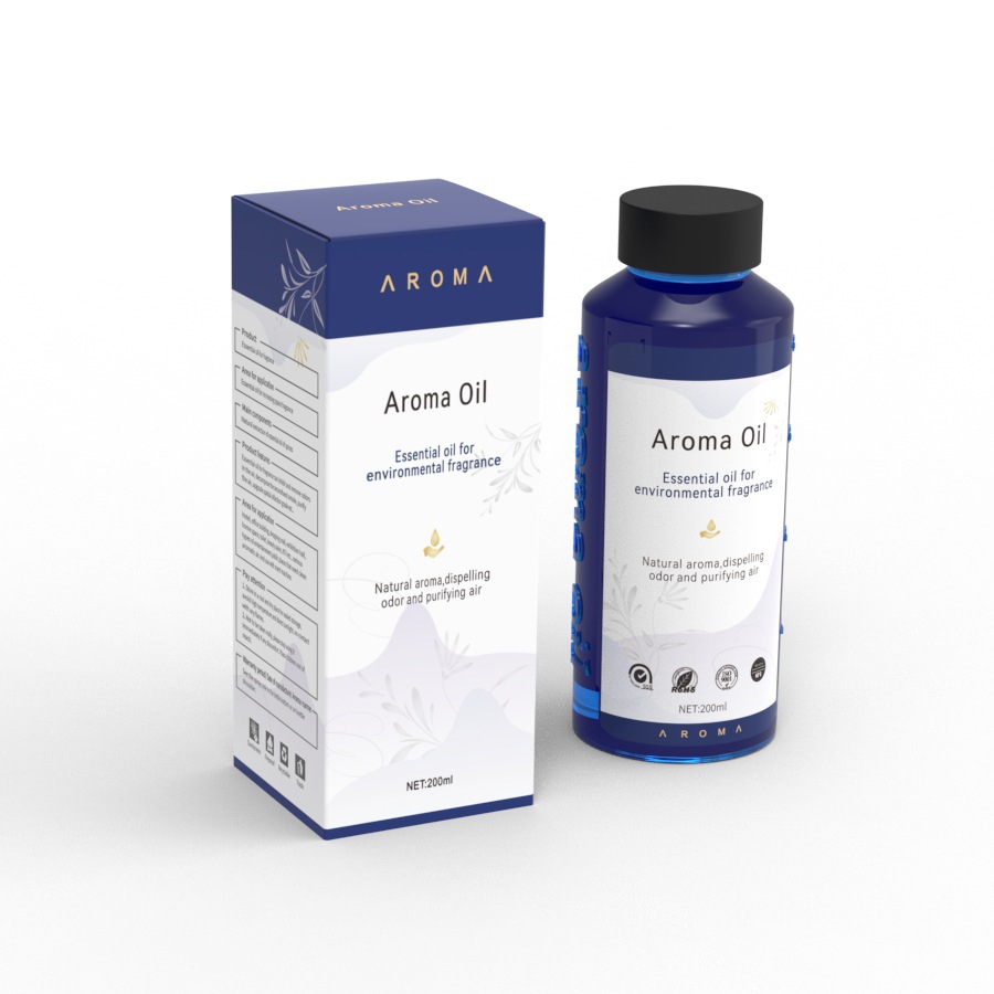 200ML Aromatherapy Machine Special Oily Essential Oil Refill Liquid Waterless Diffuser High Concentration Fragrance Machine Essential Oil