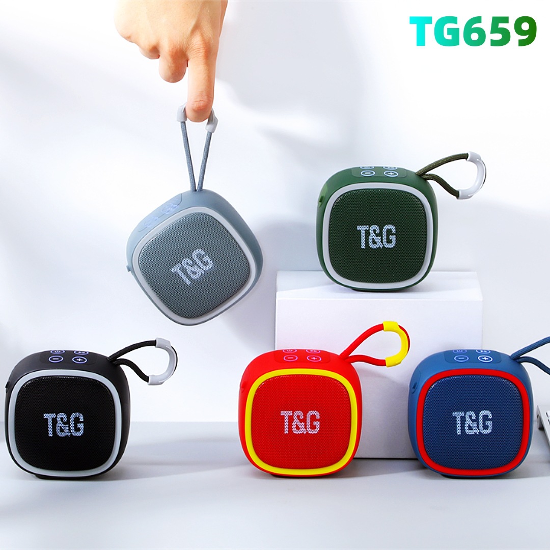 TG659 Bluetooth Speaker Outdoor Portable Bluetooth Speaker High Quality Sound Mini Handheld Small Speaker Subwoofer