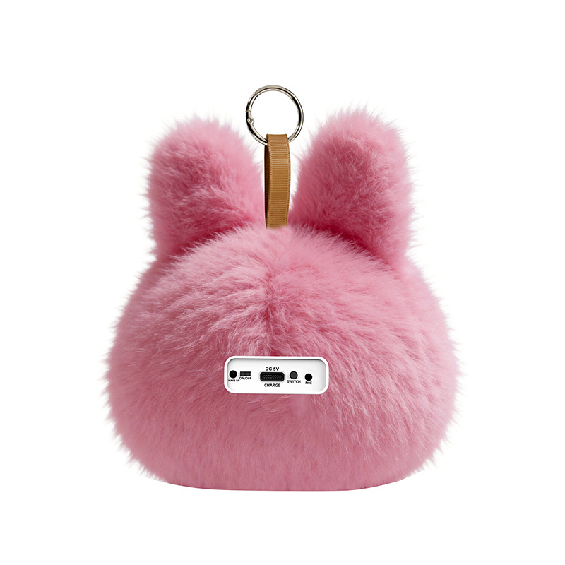 AI Smart Plush Audio Plush Cute Bluetooth Speaker 2-Inch Eye Display Screen Children Gift Plush Toy