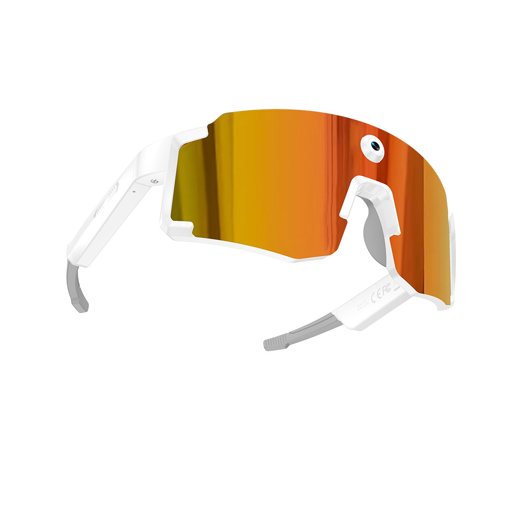 8MP Sports Glasses Photo Bluetooth Call Music Playback EIS Stabilization Video AI Glasses