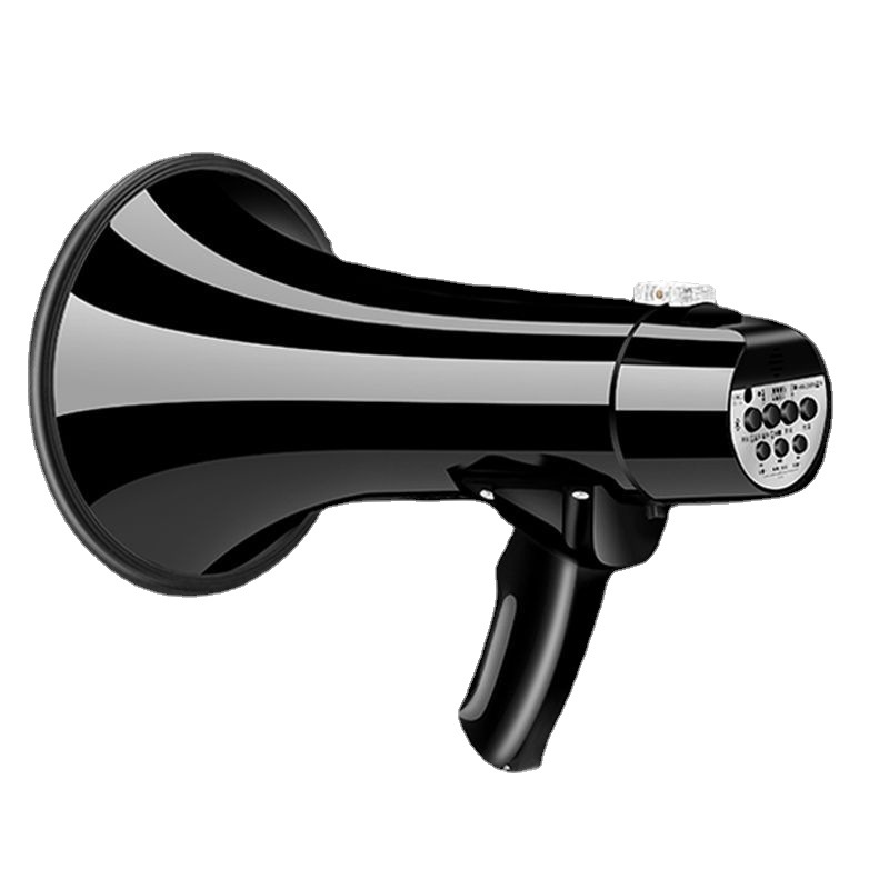 Double Diamond 40W High Power Handheld Lithium Battery Recording Rechargeable Megaphone for Sales Promotion Special Amplifier