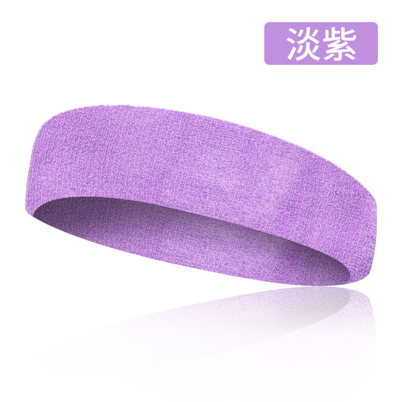 Sweat-absorbing sports headband, anti-sweat headband, yoga fitness running towel headband, basketball badminton unisex