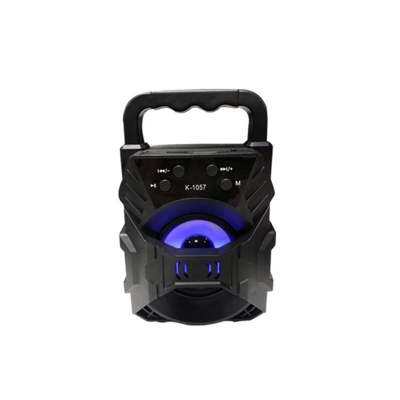 KTS-1057 Bluetooth speaker subwoofer outdoor portable card audio 3-inch speaker with light computer speaker
