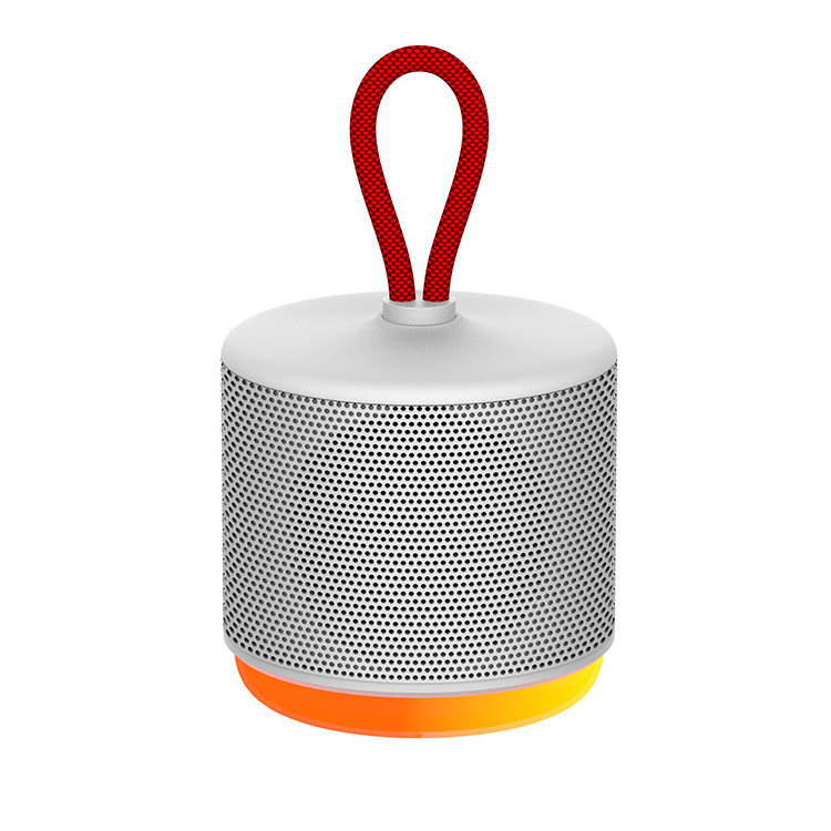Wireless Bluetooth Speaker Mini Portable Waterproof New Subwoofer Outdoor LED Gift Small Audio with Lanyard