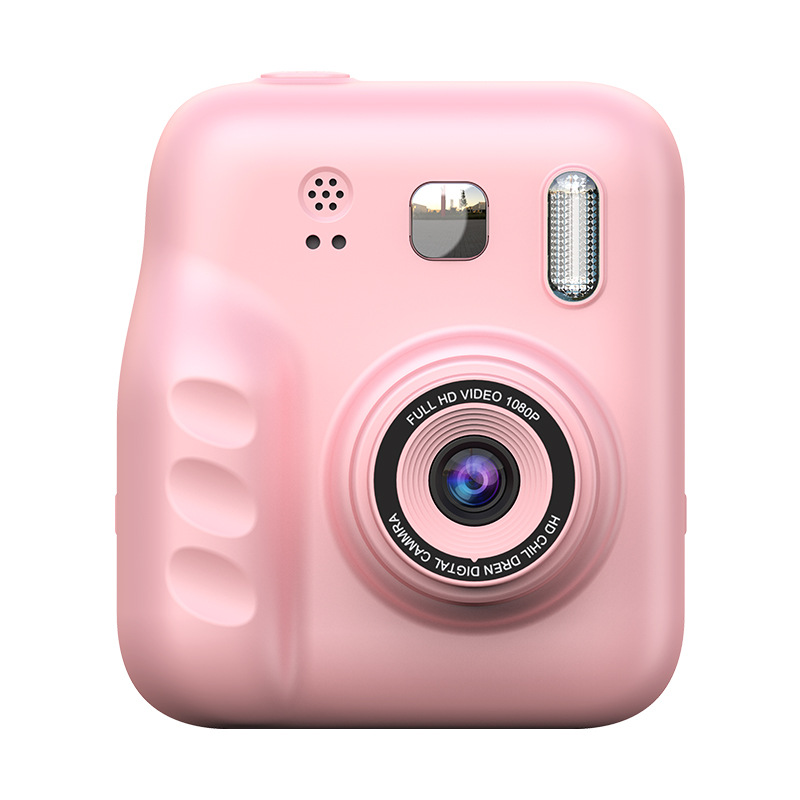 New children's Polaroid print camera HD dual lens can take photos and video toy gift box