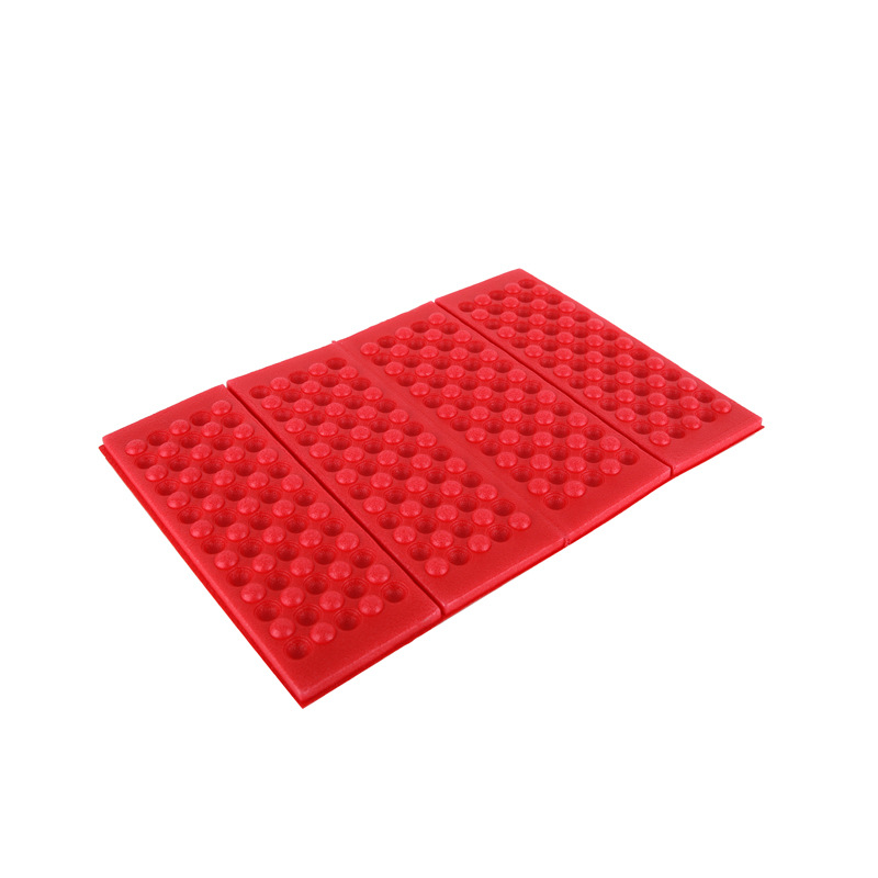 Outdoor Supplies XPE Foam Four-Fold Foldable Foam Cushion Water-Repellent Insulation Portable Picnic Mat Butt Pad