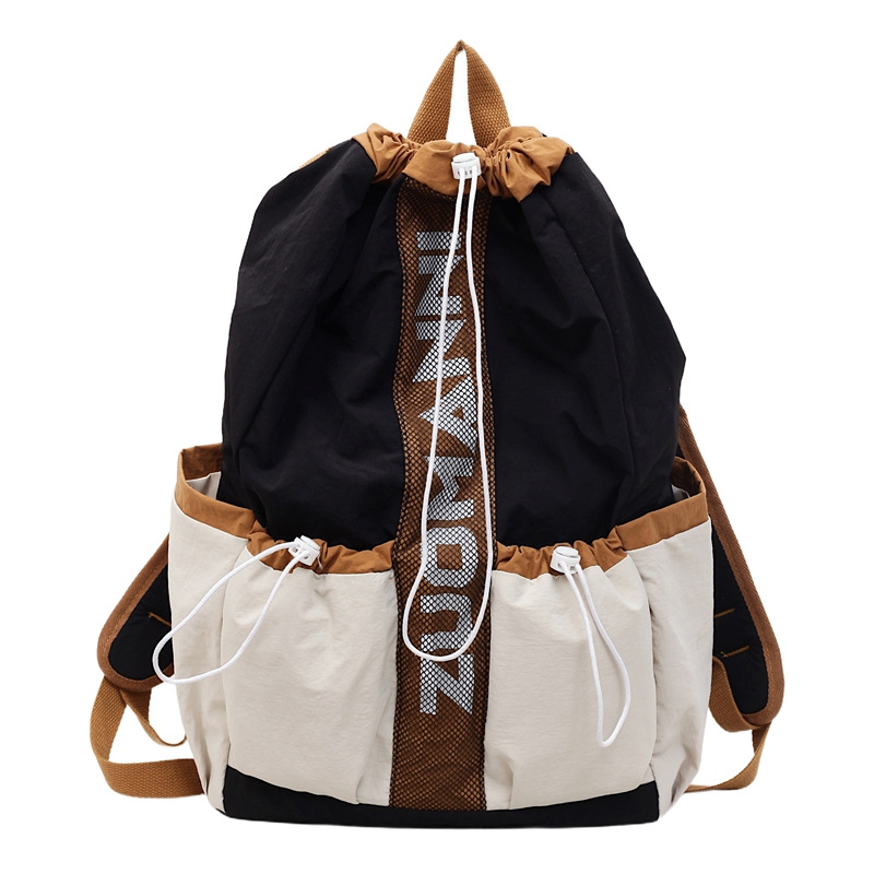 Badminton Bag Drawstring Backpack 2025 New Nylon Large Capacity Travel Bag School Bag Climbing Cycling Tennis Bag