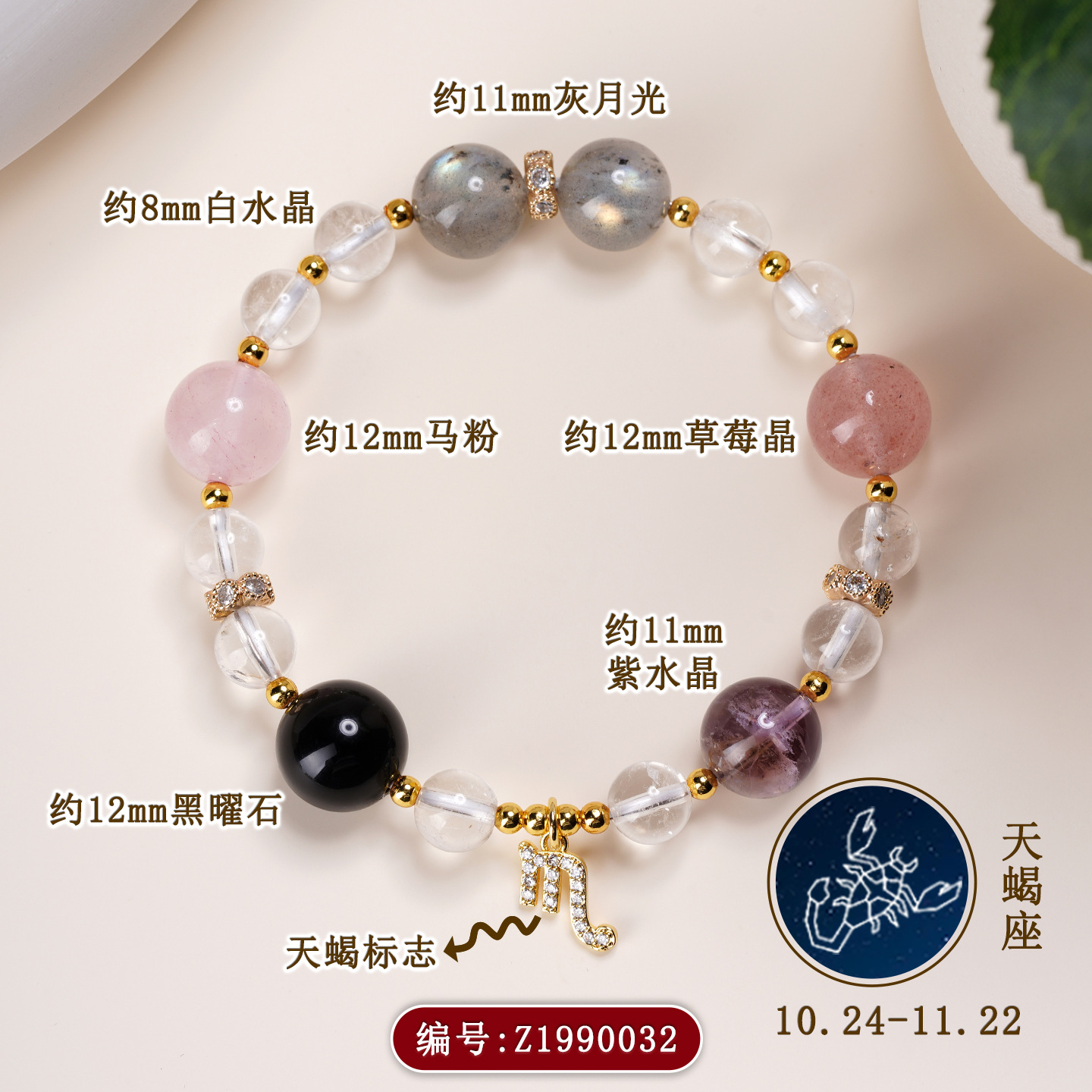 Z1990【天蝎座】10.24-11.22