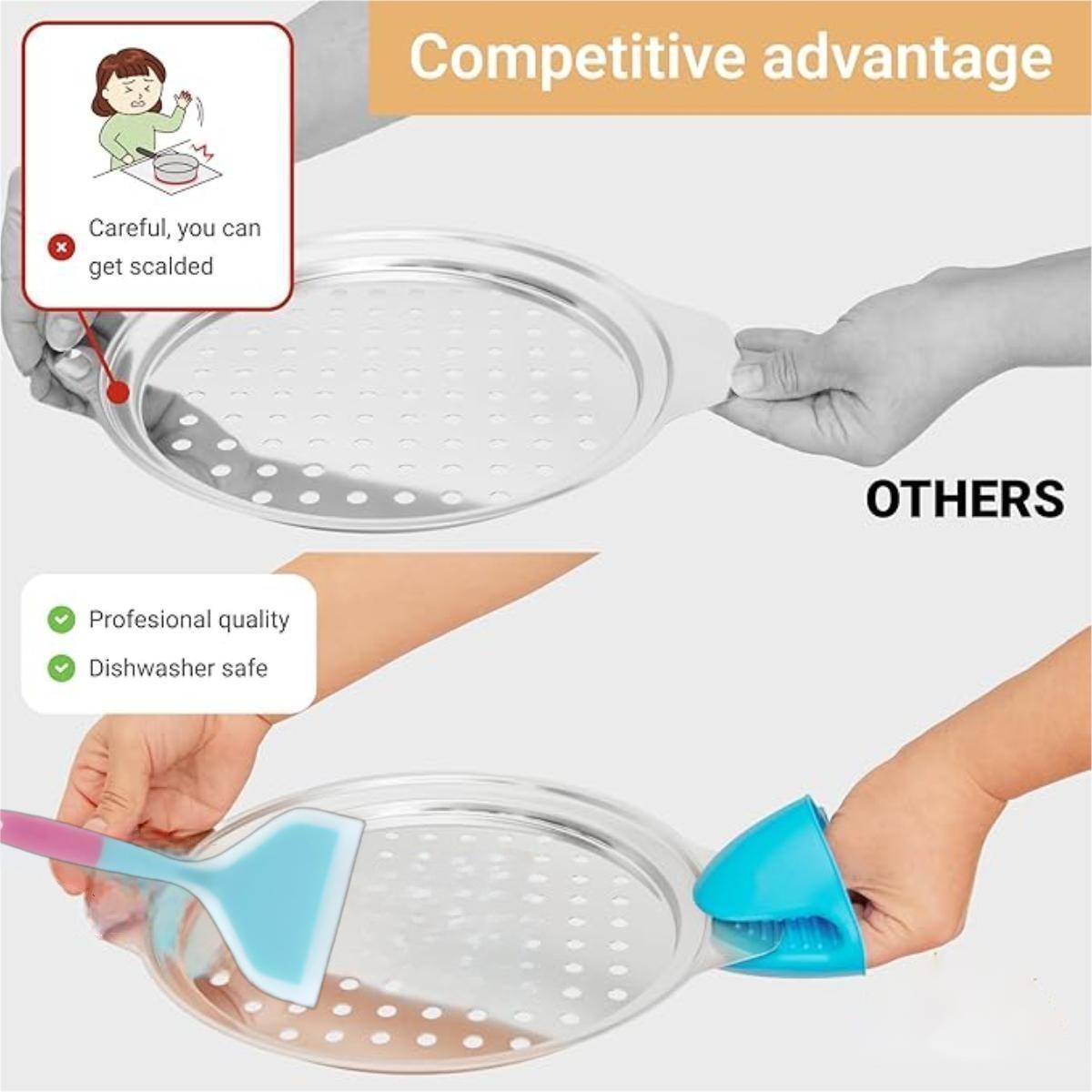 Stainless Steel Thickened Pasta Maker Household Cold Fish Drain Water Board Vermicelli Gnocchi Noodle Tool