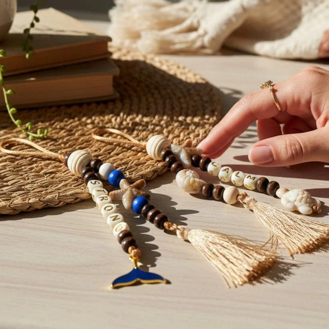 Bohemian Style Beaded New Long Layered Ethnic Style Sweater Necklace