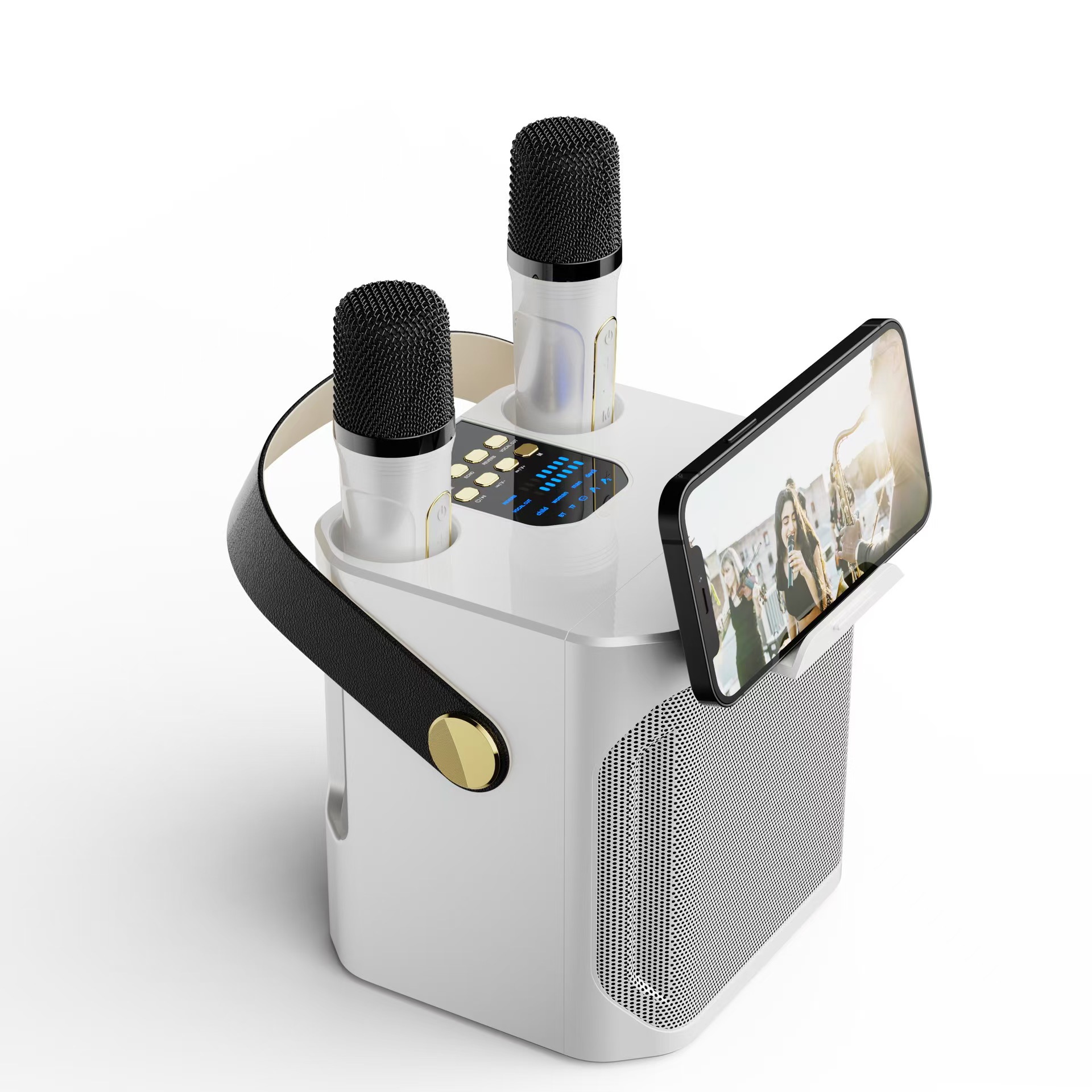 S882 Bluetooth Speaker Outdoor K歌 Microphone Bluetooth Small Speaker Home KTV Set All-in-One Subwoofer
