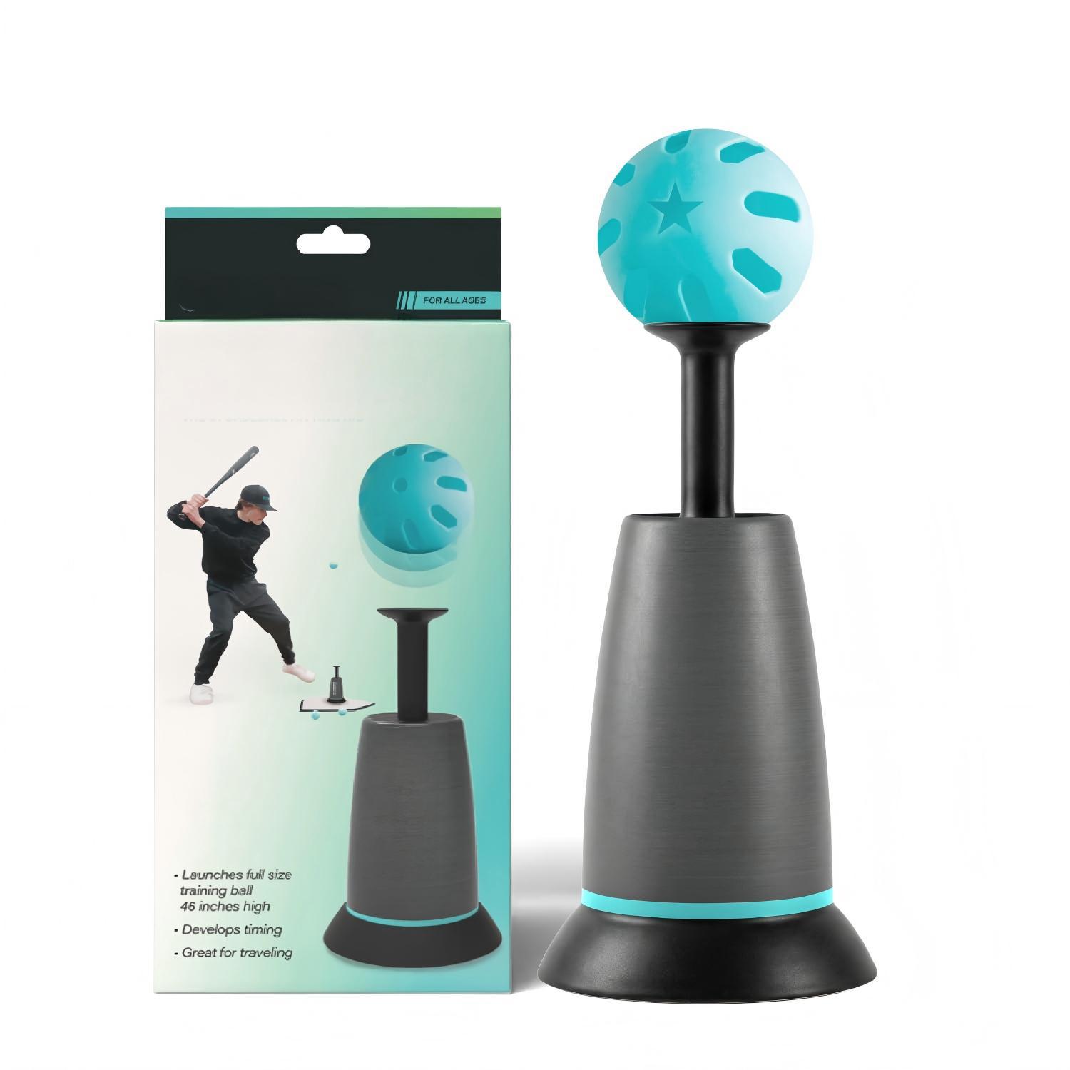 New sports tee popper baseball hitting trainer adjustable