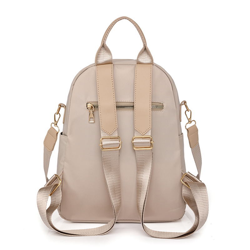 Diamond quilted stitch double-shoulder bag women 2025 new women's backpack large capacity water-resistant travel backpack