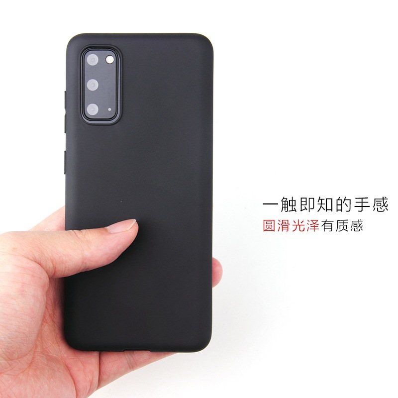 Applicable for Samsung S20plus Phone Case Full Wrap S20ultra Candy Frosted TPU Protective Case Soft Silicone Case