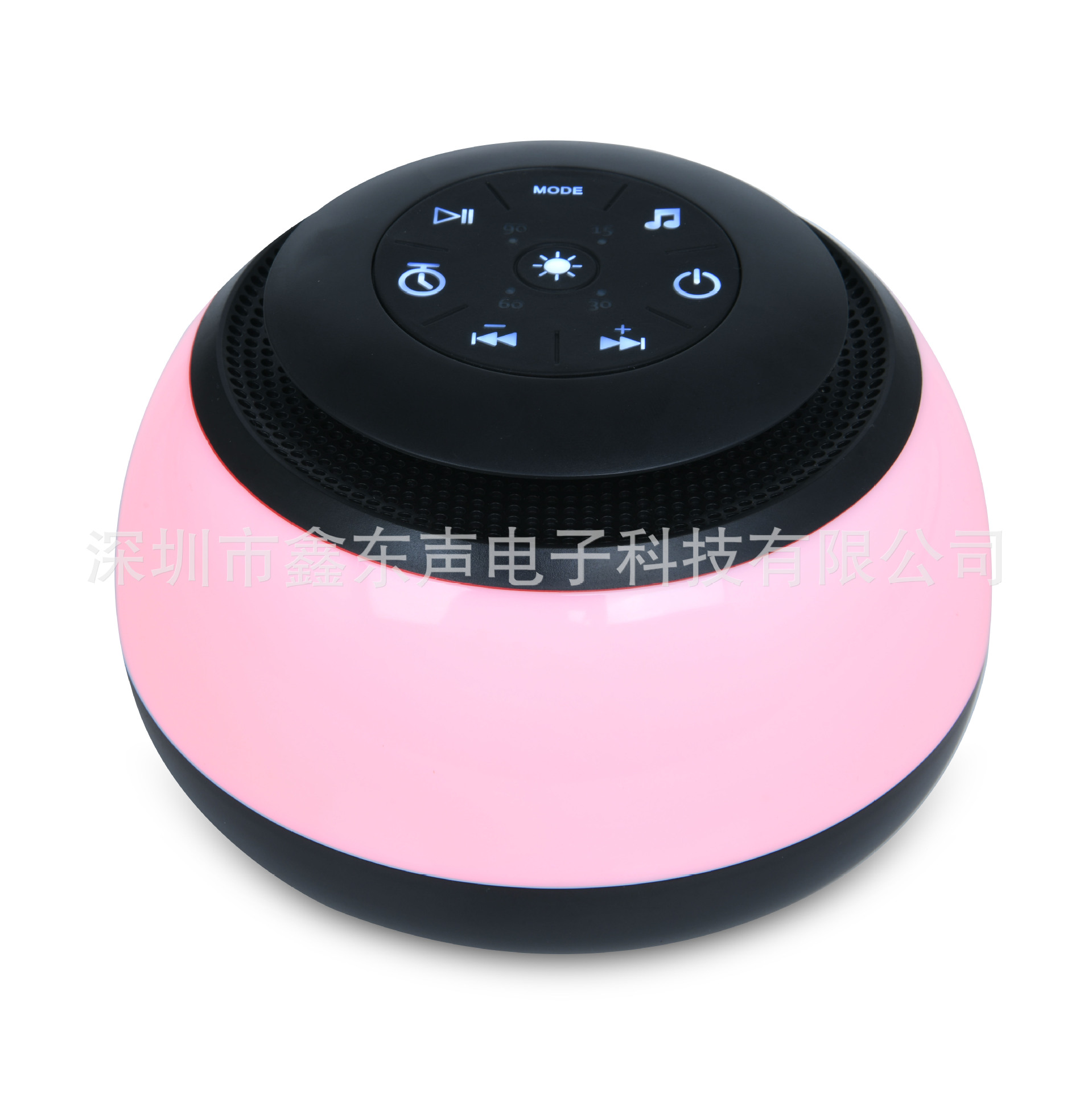 New LED White Noise 26 Tracks Smart Timer Bedside Atmosphere Breathing Light Sleep Aid TPC Bluetooth Speaker Sleep