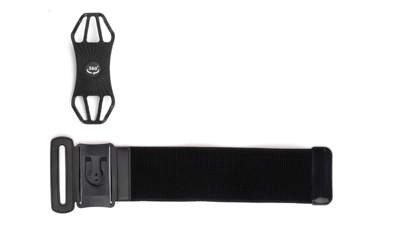 Sports Running Gear Phone Armband Detachable Phone Clip 360 Degree Rotating Hiking Trekking Fitness Arm Band