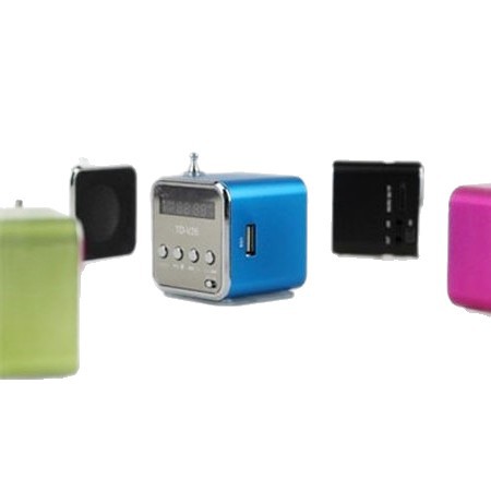 TD-V26 Portable Mini Bluetooth Speaker with Screen, Radio, MP3 Player, Speaker Card Slot
