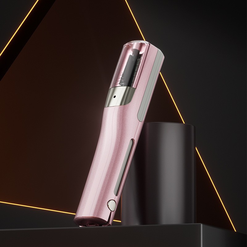 Hair split end trimmer, rechargeable portable automatic hair trimming device