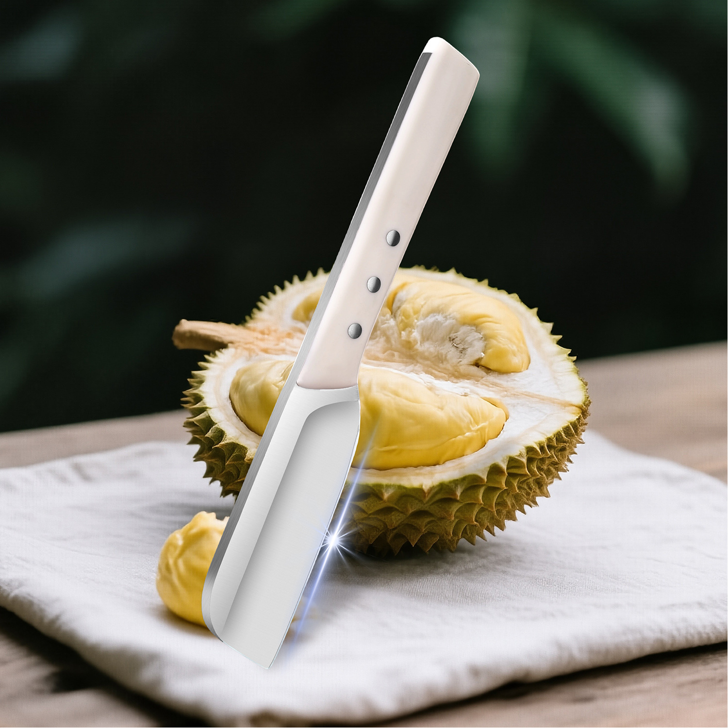 New multifunctional handle meat knife outdoor camping convenient fish killing barbecue dedicated segmentation knife durian knife