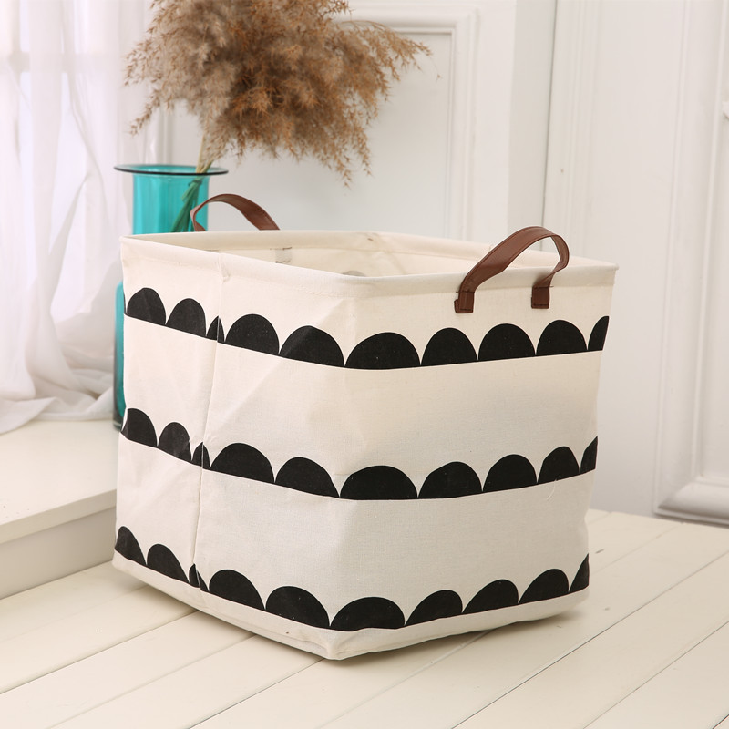 Dirty Clothes Storage Basket, Square Box, Foldable Toy Storage Basket, Home Storage Box, Fabric Quilt Storage Bag