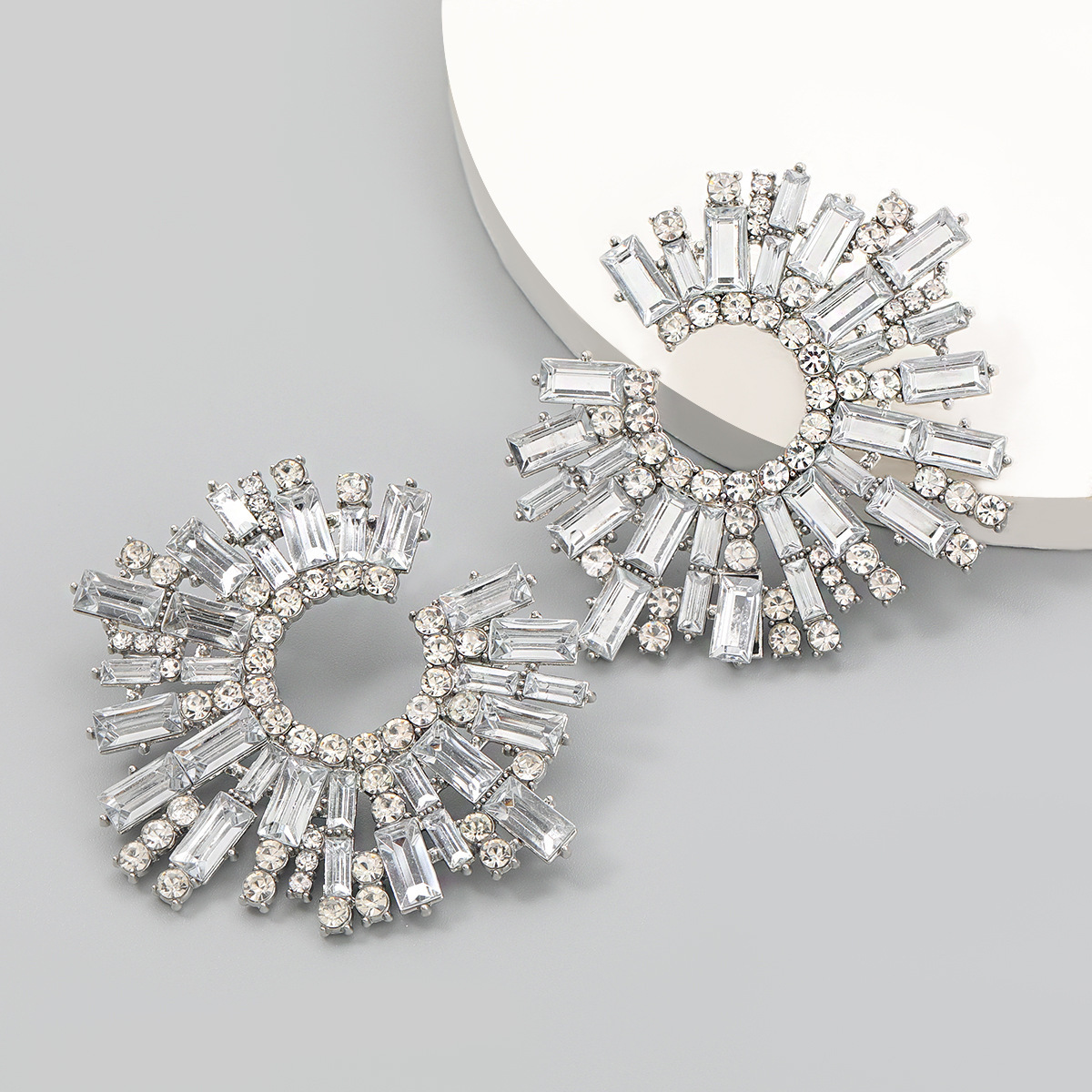 earrings new metal texture two butterfly earrings for women ear accessories