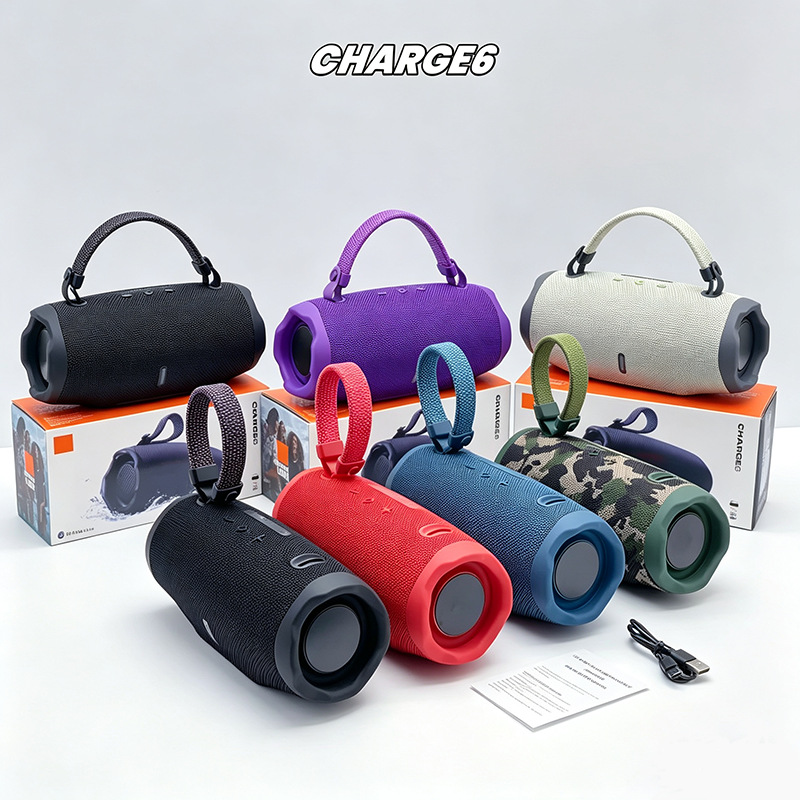 Charge 6 Shockwave 6 Wireless Bluetooth Speaker Portable Outdoor Bass Small Speaker