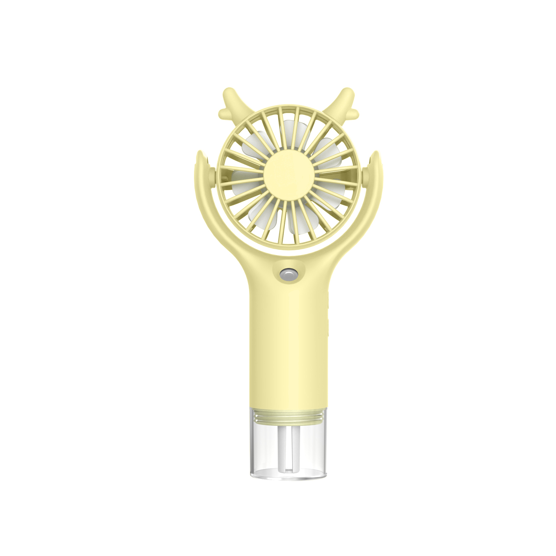 New Spray Fan Humidification Cooling Mini Handheld Fan USB Charging Strong Wind Portable Neck Fan